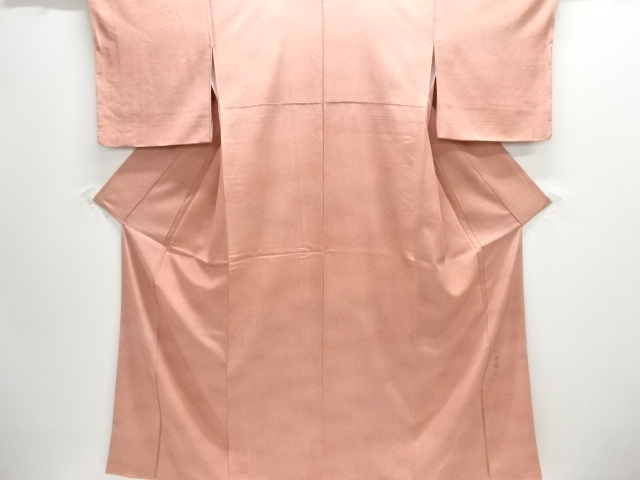 作家物　のり散らし模様一つ紋小紋着物